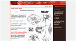 Desktop Screenshot of humannervoussystem.info